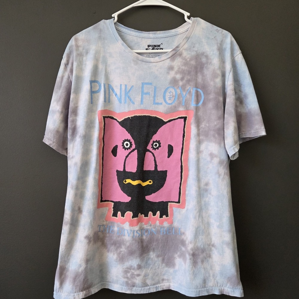 Pink Floyd‎ The Division Bell Shirt XL Graphic Tie Dye 2023 Officially Licensed